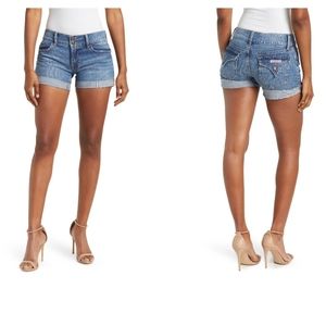 Hudson Ruby midrise jean shorts
